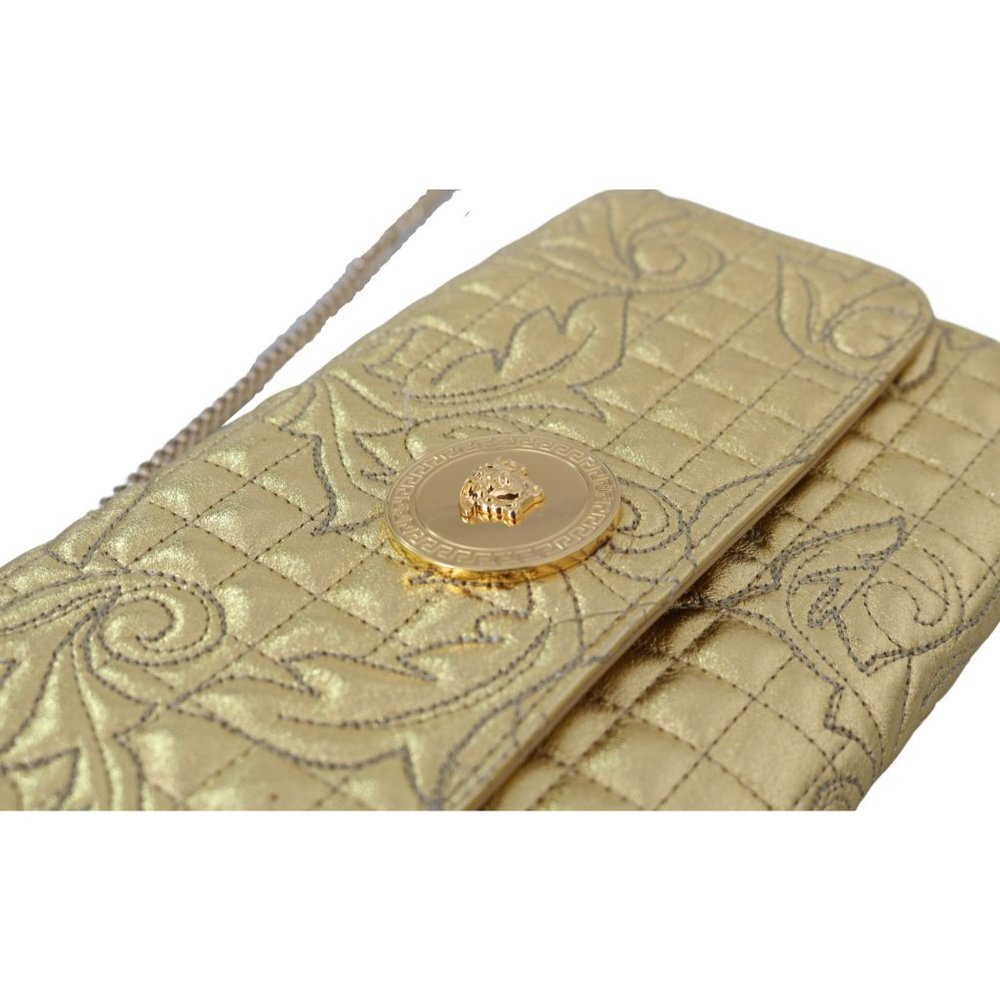 SOLD VERSACE Quilted Nappa Leather Evening Handbag - Picture 6 of 8